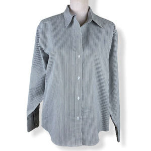 Double R by Ravi Ratan Striped Shirt Sz XL Cotton